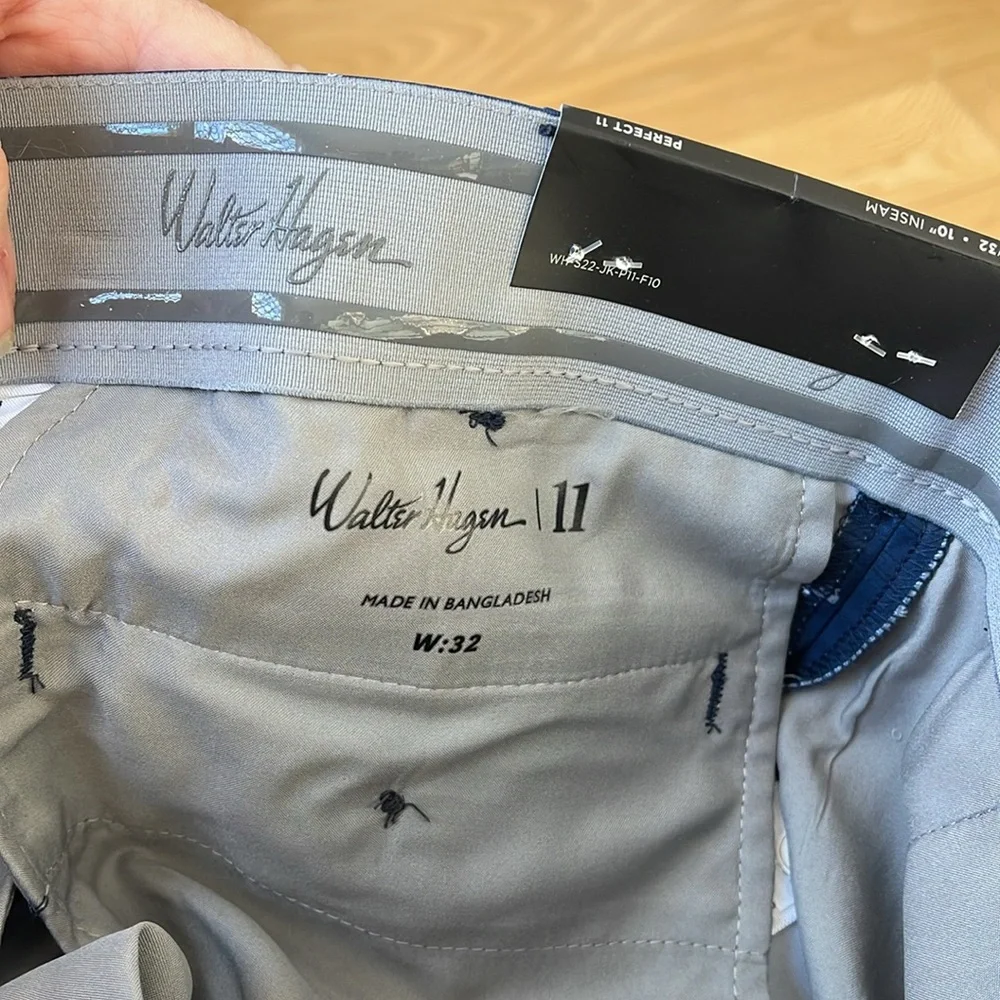 Walter Hagen perfect 11 collection men’s wrinkle resistant golf dress shorts - Picture 8 of 9